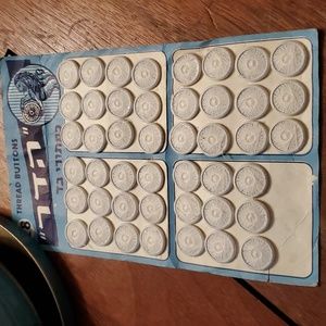 Antique Thread Button